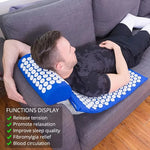 Acupressure Massage Mat Pillow Set