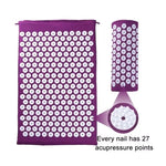 Acupressure Massage Mat Pillow Set