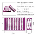 Acupressure Massage Mat Pillow Set