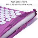 Acupressure Massage Mat Pillow Set